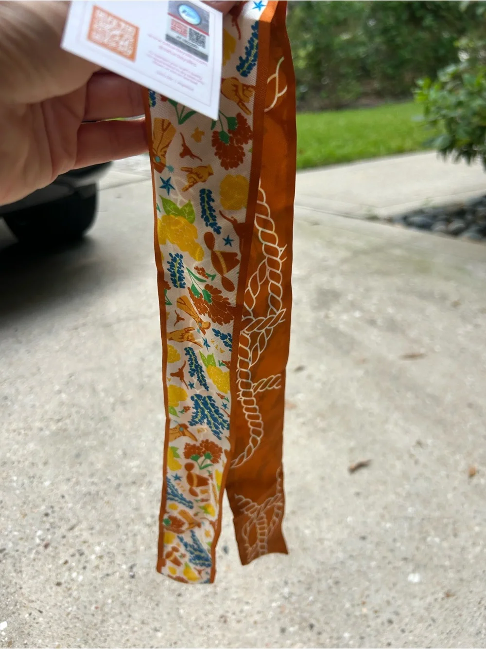 Saturday Silks NWT Skinny Scarf UT UNIV OF TEXAS